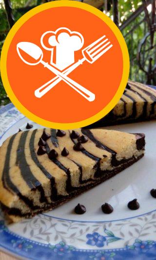 Zebra Cake (Πρέπει να δοκιμάσετε)